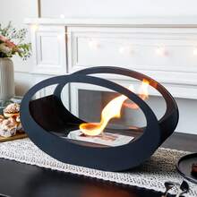 Outdoor Fireplace - Black - View 5