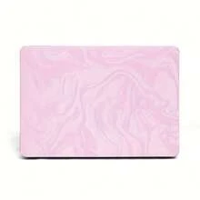 Smooth Matte 3D Pattern Laptop Protective Case Suitable For MacBook Air And Pro - Baby Pink - View 4