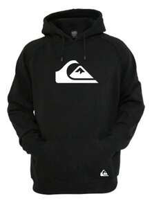 Quiksilver Fleece Sweatshirt - New Arrival - 黑色 - View 1