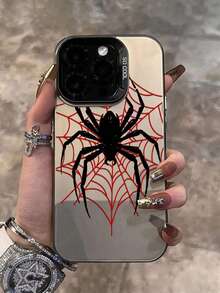 1个滴血红蝴蝶图案透明硅胶保护壳，兼容 15 Pro/15 Pro Max，优雅哑光表面，创意儿童礼物，节日礼物 - 彩色 - 查看 1