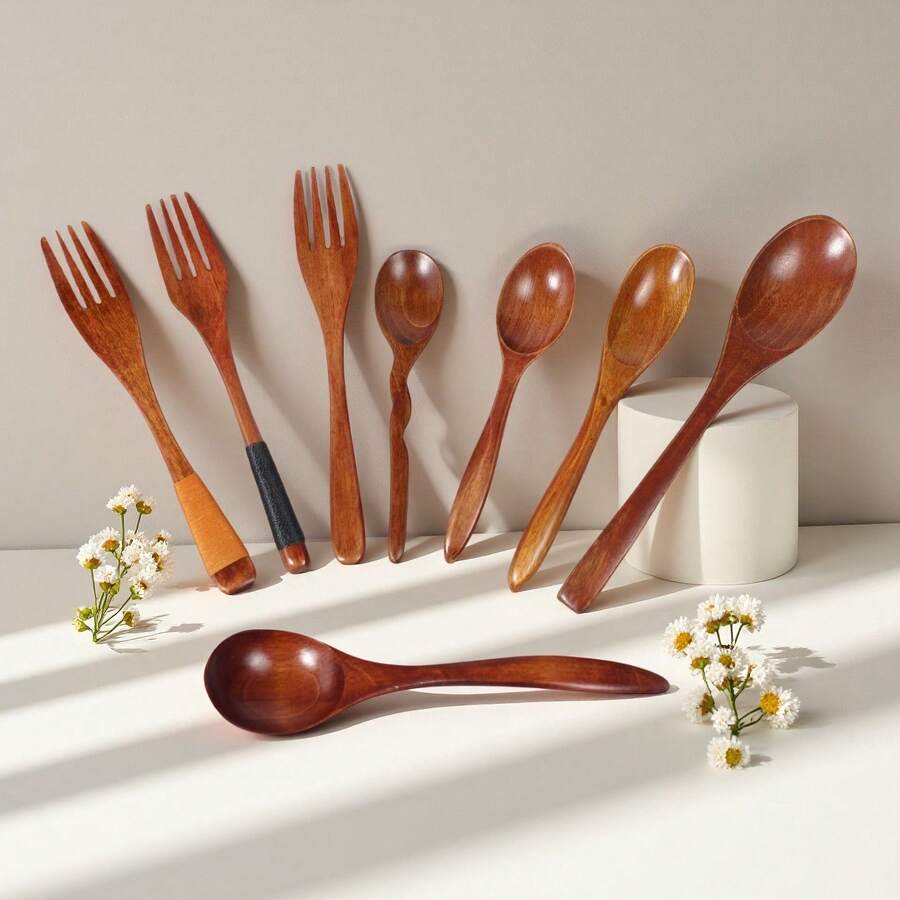 Premium Quality Natural Boxwood Cooking Utensil, Spoon