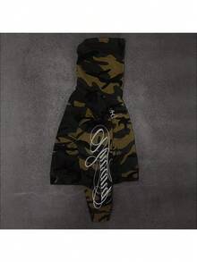 2026 Spring New Men's And Women's High Street Fashion Embroidery Camouflage Harajuku Ins Style Zipper Hooded Sports Sweatshirt Y2k Clothing Jacket - 迷彩 - 查看 2