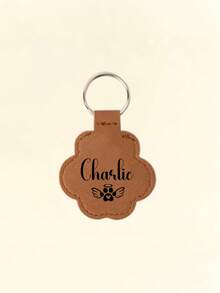 1pc Customized Pet Hair Memorial Keychain, Dog/Cat Hair Memorial Keyring, Personalized Cat Hair Memorial Keychain, Portable Pet Hair Memorial Storage Bag, Dog Hair Storage Keyring, Hot-Stamped Pet Memorial Gift, Pet Hair Capsule Keychain, Customized PU Leather Keychain, Personalized Keyring, Personalized Keychain, Pet Hair Memorial Keychain - Multicolor (Style 2) - View 20