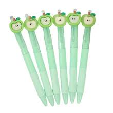 Apple Press-To-Dry Pen, Neutral Pen, Student Exam Practice Pen, Black Pen, School Supplies - Rectangle - View 4