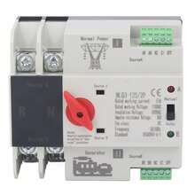 2P Dual Power Automatic Transfer Switch Generator Transfer Changeover Switch AC110V 50Hz 60Hz 63A - Blanco - Ver 11