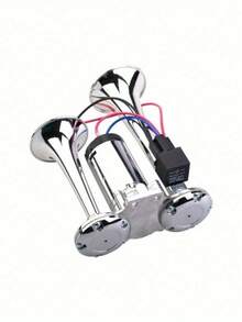 双管一体式摩托车喇叭，双管一体式气螺喇叭，12V/24V汽车喇叭，摩托车及汽车改装喇叭，一体式双管气泵喇叭 - A - 查看 11