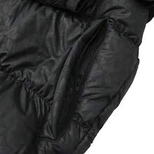 Adidas Nike Sportswear Metro Therma-FIT 品牌logo寬鬆連帽保暖麵包羽絨外套 女款 綠古色