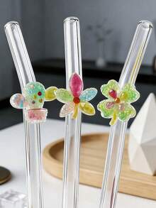 1/2个闪光菠萝和四叶草，圣帕特里克节庆祝活动必备，气泡啤酒装饰，节日庆典，春季必备 - D 款 - 查看 4