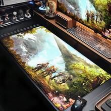 Large Mouse Pad Xenoblade Chronicles Gaming Carpet Computer Office Accessories Mouse Mats XXL Bottom Anti Slip Keyboard Mausepad - TJ24083077L - Xem 13