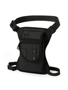 Herrmode Mångsidig Avslappnad Minimalistisk Midjeväska - Svart - Visa 9