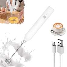 Electric Milk Frother, Electric Mixer, Cappuccino Milk Frother, Hand Mixer - Multicolor - View 12