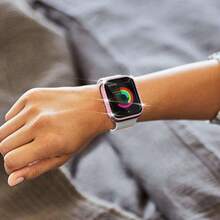 5pcs Rhinestone Shock-Proof PC Hollow Watch Case, Compatible With Apple Watch Ultra/SE/11/10/9/8/7/6/5/4/3/2/1 Series, Fits 38/40/41/42/44/45/46/49mm, Smart Watch Accessories - 5 Colors - View 9