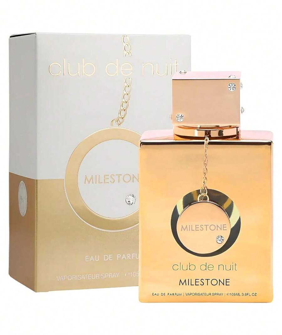 Armaf Club De Nuit Milestone Eau De Parfum Spray 3.6 Oz / 105ml (Unisex) | Long Lasting Woody Floral Musk Fragrance With Sea Tones, Red Fruits, Sandalwood & Musk - Club De Nuit Milestone - 查看 1