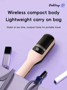 PinkSings 1200mAh automatischer Splissenden-Trimmer, Splissenden-Reparatur-Werkzeug, beschädigtes, empfindliches Haar, unisex Haarstyling-Werkzeug, tragbarer USB-aufladbarer Haarschneider, automatischer elektrischer Haartrimmer, geeignet als Geschenk für Frauen zu besonderen Anlässen - Pink - Übersicht 3