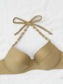 RWX VEST Premium Bikini Set With Sophisticated Design And Perfect Fit 2025 XX395 - 米色 - 查看 3