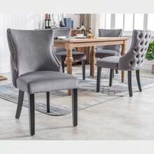 Dining Chairs - Grey - View 6