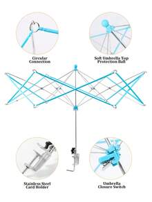 1 pièce Enrouleur de fil portable, outil de tricot fait main, rangement facile, bobinage de fil DIY, enrouleur de fil manuel compact pour usage domestique - Multicolore - Voir 4