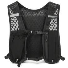 Running Backpack Running Vest Women Men, Light Hydration Vest Pac,Adjustable Hydration Vest Camel Hydration Backpack Water Backpack For Hiking Trail Cycling Marathon(Only Backpack) - Black - View 3