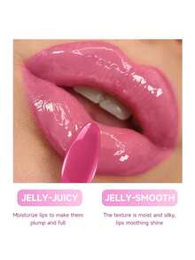 PAGE VINE 专业彩妆果冻唇彩，保湿丰盈高光泽唇彩 - Toast N' Jelly（浅裸色） - 多色 - 查看 9