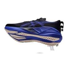 Asics Men's Running Shoes NOVABLAST 5, Comfortable, Lightweight, Casual, Outdoor, Running Sports Shoes 1011B974-004 - Black/Blue - View 6