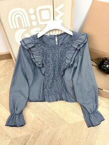 Women Tops - Màu xanh hải quân - Xem 1