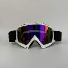 新款防风防尘摩托车护目镜 越野骑行滑雪护目镜 - 彩色 - 查看 15