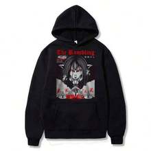 Men Outdoor Hoodies & Sweatshirts - Black - View 1