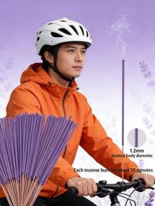 29/115/200pcs Lavender Incense Sticks - Bamboo Sticks, Ideal For Aromatherapy, Yoga, Meditation, Home & Office Fragrance - Perfect Holiday Gift Set - Lavender - View 7