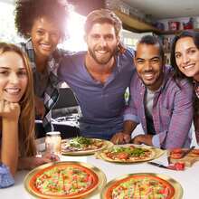 8pcs/Set 6.7inch/17cm Stainless Steel Round Pizza Baking Pans, Oven , Durable & Easy To Clean For Home Kitchen & Restaurant - Multicolor - View 6