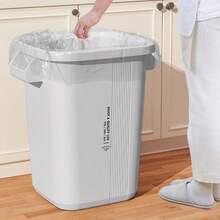 1pc Multi-Purpose Trash Can - Portable Trash Can - Open Top Design, Suitable For Office, Bathroom, Kitchen, Home - Space-Saving Trash Basket, Suitable For Small Spaces, Easy To Clean, Bathroom Trash Can, Compact Trash Can - Multicolor - View 10