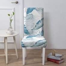 1/2/4/6pcs Waterproof Printed Chair Covers, Suitable For Home Or Party, All Season - Multicolor - View 9