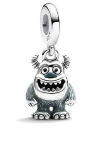 新款925纯银卡通动物吊坠，适合女士DIY手链，时尚珠宝，生日派对礼物 - 彩色 - 查看 23