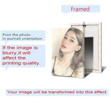 1pc Personalized Sisters Portrait Painting - Multiple Styles Available, Custom Sisters Birthday Gift, Mother's Day Gift, Sisters Prints, Women's Gift, Custom Portrait - Multicolor - View 40