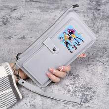 Mattel 1pc Cartoon Witch Hunter Printed Long Slim Wallet Card Holder, Large Capacity Portable High-Value Card Wallet, Random Delivery - Multicolor - View 14