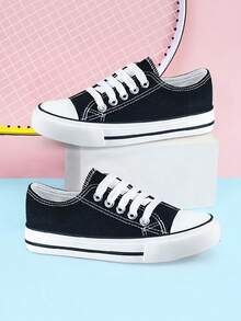 Zapatos casuales para hombre para llevar en el campus,Zapatillas deportivas informales para hombre.Zapatillas de tenis informales para hombre.Tenis mujer hombre choclo Urbano casual Zapatillas de lona minimalistas, zapato deportivo confort moda mezclilla unisex  lona calidad gym - Negro - Ver 2