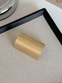 韩式金属光滑发夹，高马尾夹，优雅发饰，度假爪夹，沙滩发夹，优雅发爪 - 彩色 - 查看 5