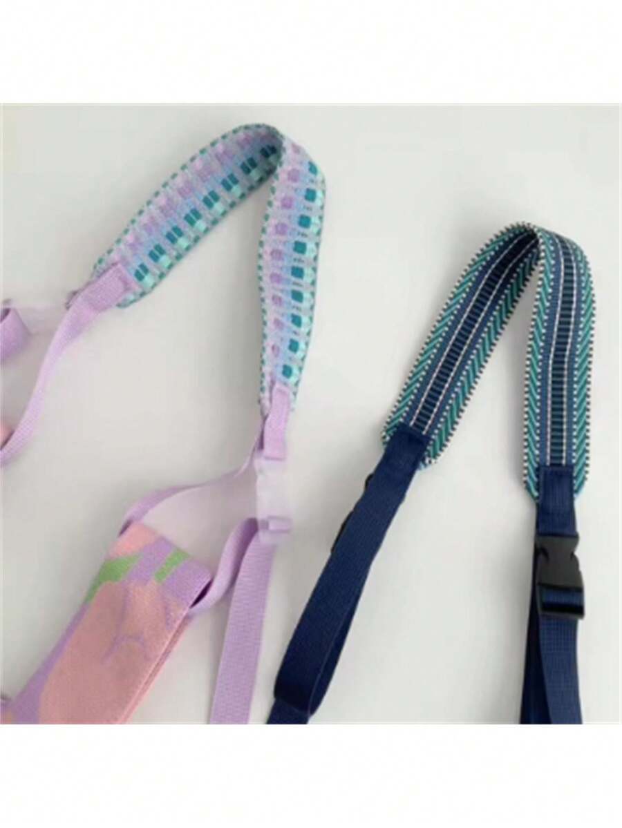 Extension Detachable Shoulder Strap For Ball Chain Crossbody Bag Wide Woven Extension Rope Bag Accessories - Multicolor - View 1