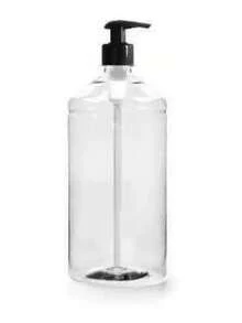 Frasco de 1 Litro Pet Kit 10 Peças com Válvula Pump Bico de Pato - Transparente - Visão 2