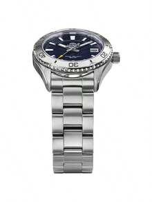 Orient 40mm Automatic/Manual Winding Dive Watch, Sapphire Crystal, Model: RA-AC0Q03S30B, Made In Japan - Blue - View 4