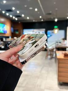 Libros, agua y flores. Esta elegante funda es compatible con los modelos  17, 16, 15, 14 Pro Max, 13, 12, 11, XR y XS Plus. Fabricada en silicona TPU, ofrece protección contra golpes y caídas, además de una sensación superior. Es un regalo ideal para familiares, amigos y seres queridos, y la elección perfecta para San Valentín.fundas para ,fundas,accesorios para celular,fundas para celular,fundas para  13,funda  13,funda  16,funda  17 pro max,funda  15,fundas para  16,fundas  11,fundas ,san valentín,san valentín detalles,viaje - Blanco - Ver 5