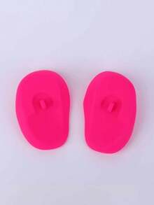 1 对纯色耳套，防水护耳罩，适用于染发、烫发、剪发，可重复使用，多种颜色可选 - 彩色 - 查看 8