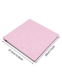 11x10.6 Inch Magnetic Photo Album, 40 White Pages, Self-Adhesive, With Metal Pen - Suitable As Gift For Family Gatherings And Weddings - Multicolor - View 5