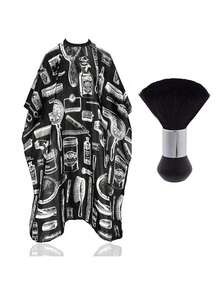 CTZIHGAO Styling Comb Set,Professional Hairdressing Supplies 1/2/3Pcs Sets, Hairdressing Capes, Hairdressing Capes With Neck Dust Brush, Hairdressing Aprons, Salon Aprons, Hair Coloring Capes, Cleaning Brushes, Salon Spray Bottles, Styling Spray Bottles, Alcohol Spray Bottles, Pressure Spray Bottles, Hairdressing Tools, Hair Products And Accessories. Suitable For Hair Salons, Beauty Salons, And Back-To-School Season. - Black - View 17