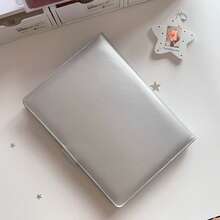 Silver PU Leather A5 Binder - Kpop Photocard Album / Idol Photo Collectible Book With Removable Rings, Portable Stationery - Silver - View 8