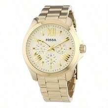 Fossil Watches For Ladies Women's Quartz Stainless Steel Three-Hand Watch Stainless Steel Case/Scratch Resistant Glass Mirror.This Watch Is An Ideal Gift For Women. AM4510 - Gold - View 6