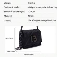 The Down-Filled Bimba Shoulder Bag With Chain Strap Can Be Used As A Shoulder Bag Or Underarm Bag. - G - Xem 3