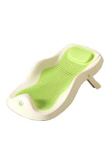 Infant Bath Tub - Non-Slip Bath Chair With Safety Backrest, Strong Suction, Comfortable Design (Comes With Adhesive Hooks) - Multicolor - View 12