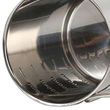 500ml Stainless Steel Camping Mug With Lid, Rust Resistant, With Scale And Collapsible Design For Hiking And Outdoor Adventures.