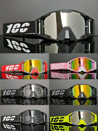 Cycling Glasses Motorcycle Glasses Man Woman Off-Road Sunglasses High-Definition Lenses Windproof Dustproof Breathable Sports Goggles For Cycling BMX Road Bike