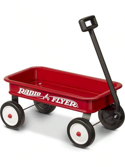 Carrito de Juguete pequeño 12.5 Pulgadas, Carrito Decorativo pequeño Rojo